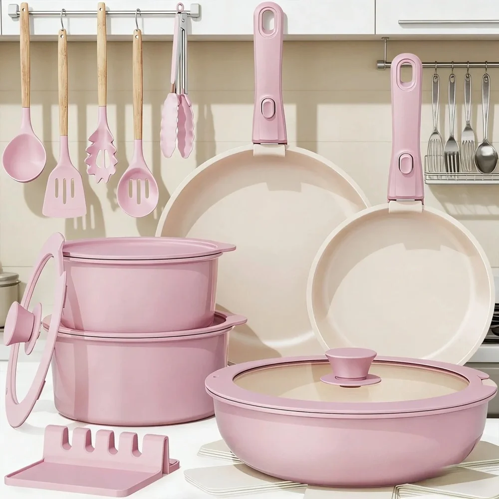 Pink Cookware Set - Picture 4 of 4